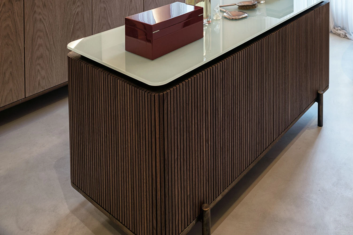 Îlot, mobilier créé par Viseux & Jones