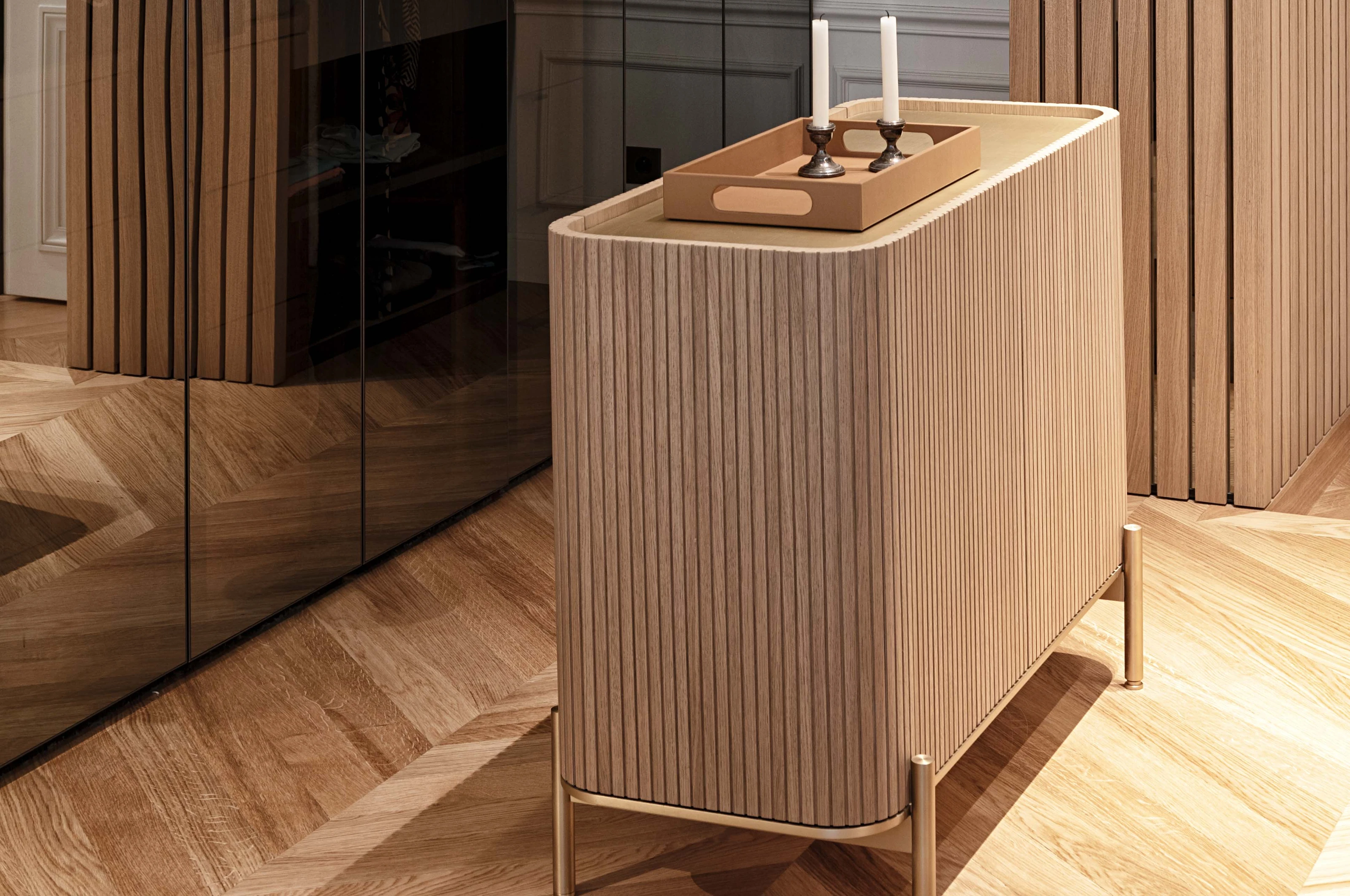 Îlot, mobilier créé par Viseux & Jones