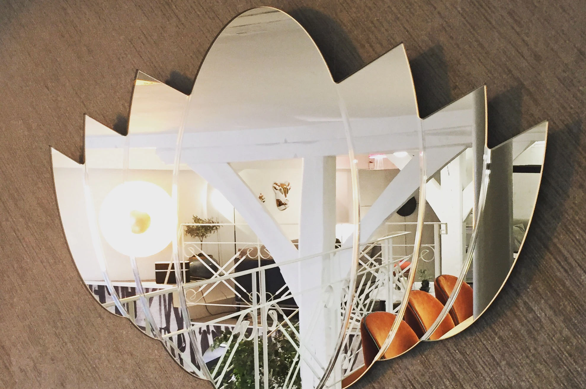 Miroir Richelieu, mobilier créé par Viseux & Jones