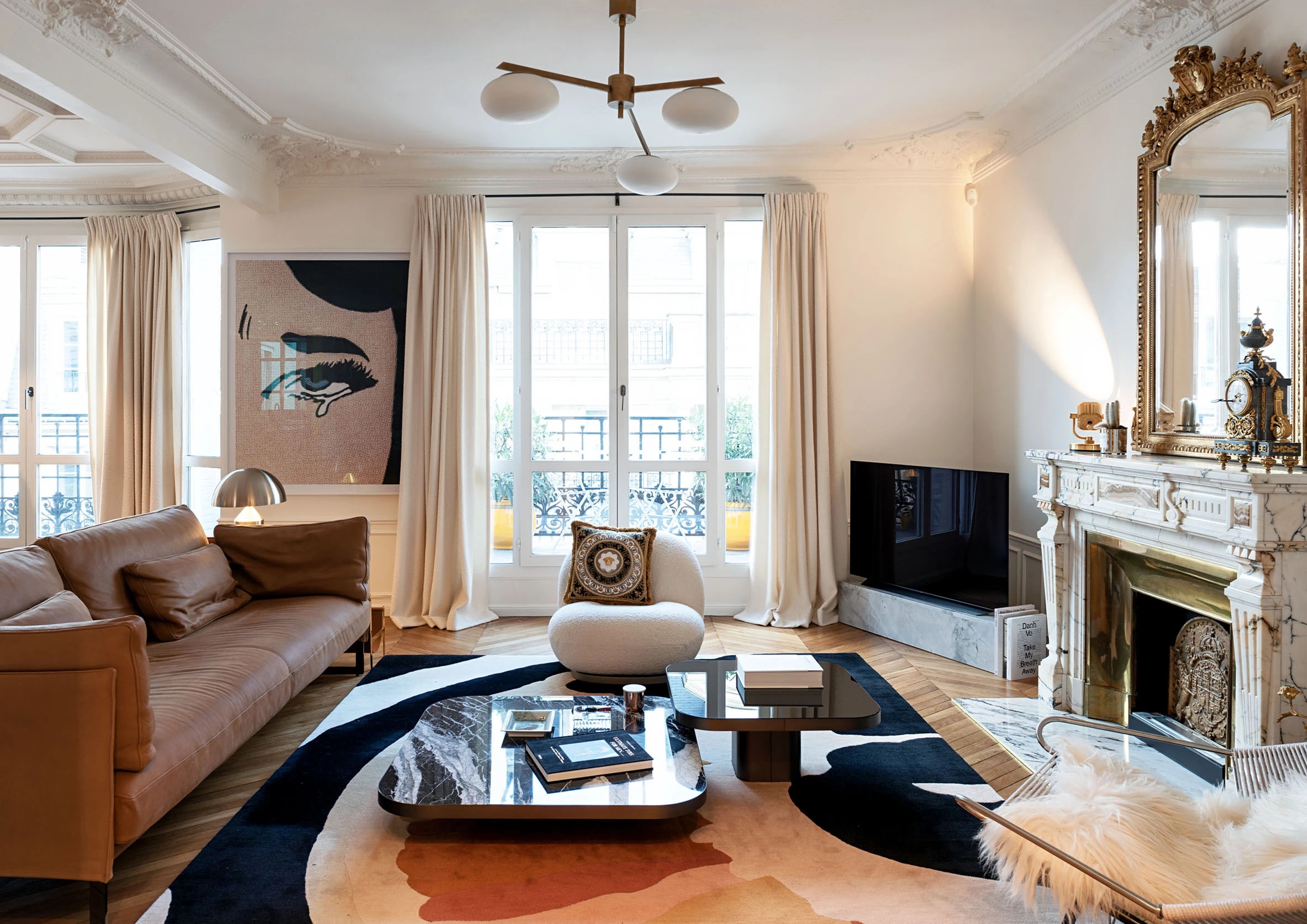 Projet Trétaigne, architecture intérieure Paris XVIIIe